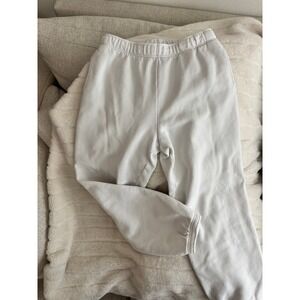 TNA Cozy White Sweatpants